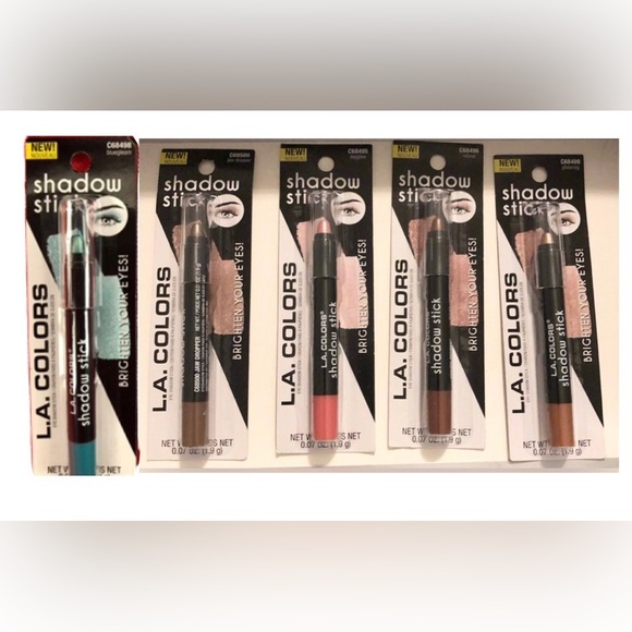 6pk Assorted Creamy metallic eye Shadow stick & marshmallow‎ eye pencils - Picture 7 of 17